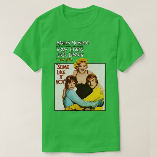 ホットポスター好きな人もいる Tシャツ (デザイン正面)