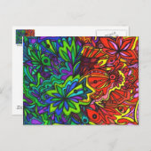 ホットポストカードに冷たい ポストカード (正面/裏面)