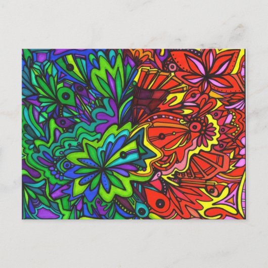 ホットポストカードに冷たい ポストカード (正面)