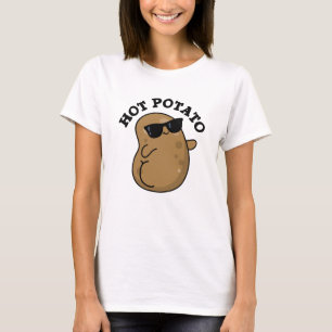ホットポテトおもしろいベジプン Tシャツ