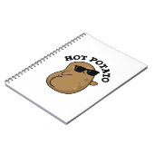 ホットポテトベギおもしろいーパン ノートブック (左側)