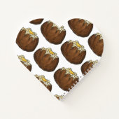 ホットポテト焼いたとバターピクニックフードグルメ ノートブック (裏面)