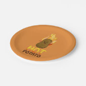 ホットポテト ペーパープレート (アングル)