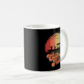 ホットポンツーンボートボートおもしろいボート湖でコミン' - Ca コーヒーマグカップ (正面右)