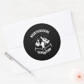 ホットマウンテンTシャツギフト ラウンドシール (封筒)