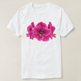 ホットマゼンタの花 - Tシャツ