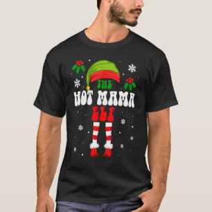 ホットママエルフ クリスマス ファミリーマッチング Xmas グッズ Tシャツ
