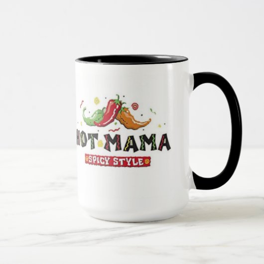 ホットママママグ マグカップ (右)