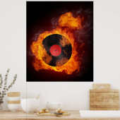 ホットミュージックポスター ポスター (キッチン)