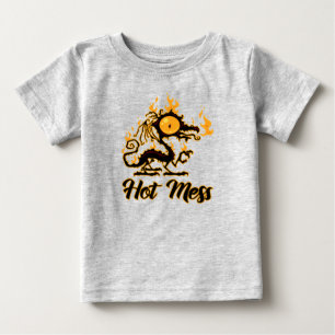 ホットメイスクリスピードラゴン ベビーTシャツ
