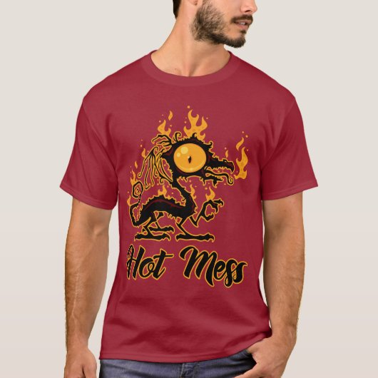 ホットメイスクリスピードラゴン Tシャツ (正面)