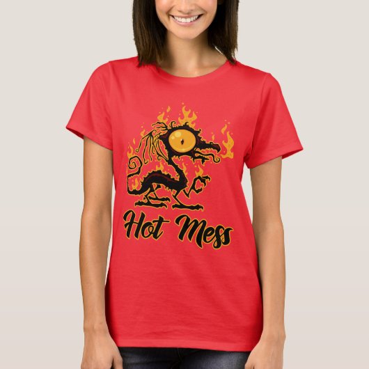 ホットメイスクリスピードラゴン Tシャツ (正面)
