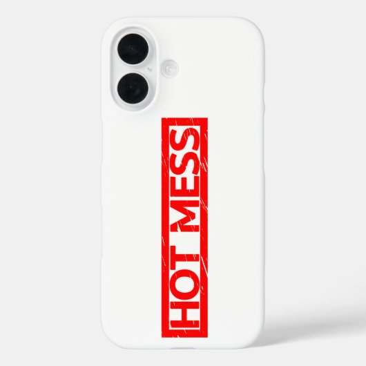 ホットメイススタンプ Case-Mate iPhoneケース (裏面)