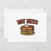 ホットメイスパンケーキブレックファースト 案内ポストカード (正面/裏面)