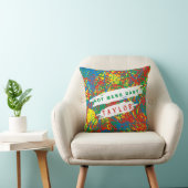 ホットメイルベビー名レッドグリーンブルーイエロースクライブル クッション (椅子)