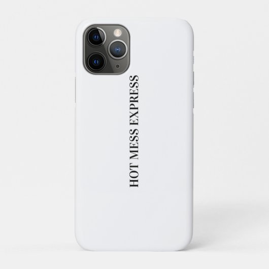 ホットメスエクスプレス Case-Mate iPhoneケース (裏)