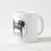 ホットメスロ表現ゴ ジャンボコーヒーマグカップ (正面右)