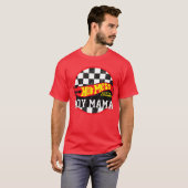 ホットメス ストレスたっぷり少年ママ ファミリー Tシャツ (正面フル)