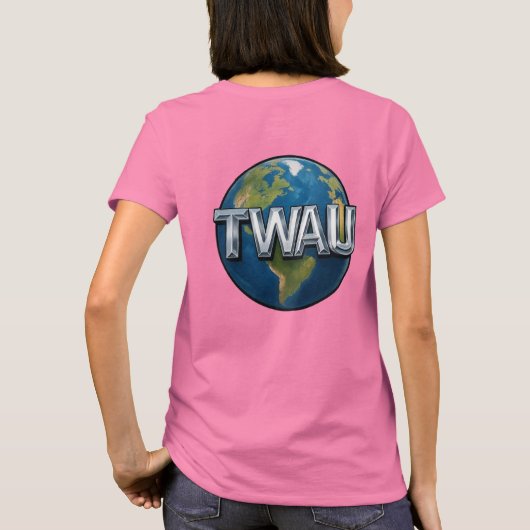 ホットメスTシャツ Tシャツ (裏面)