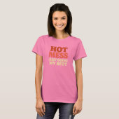 ホットメスTシャツ Tシャツ (正面フル)