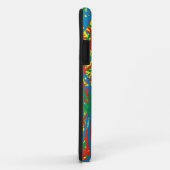 ホットメッカラフルグブラスト赤いイエローグリーンアート Case-Mate iPhoneケース (裏面/右)