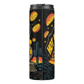 ホットメディ表現ススケルトントレイン タンブラー (裏面)