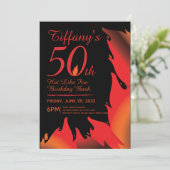 ホットライクファイアマイルストーン招待状 招待状 (スタンド正面)