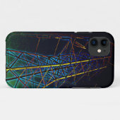 ホットラインのパワーラインの電話箱 Case-Mate iPhoneケース (裏面(横))