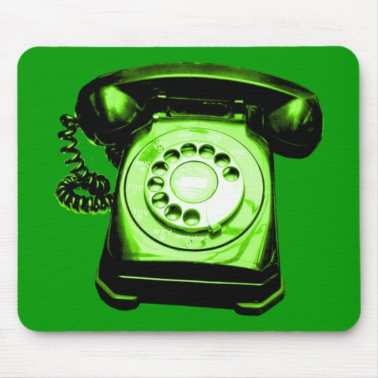 ホットライングリーン マウスパッド (正面)