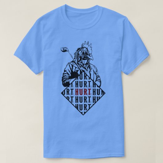 ホットラインマイアミチキンゴルフクラブTシャツ1 Tシャツ (デザイン正面)