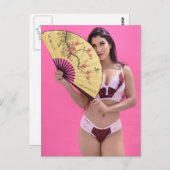 ホットランジェリーモデル ポストカード (正面/裏面)