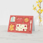 ホットランチ先生評価 カード (黄色い花)