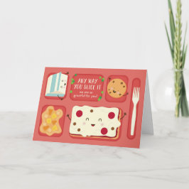 ホットランチ先生評価 カード