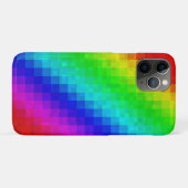 ホットレインボーモザイクきらめく、 Case-Mate iPhoneケース (裏面(横))