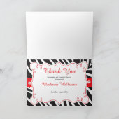 ホットレッドランジェリーパーティー感謝祭 サンキューカード (内部)