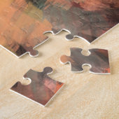 ホットレディ – 抽象芸術ウーマン体絵画オリジナルズ ジグソーパズル (側面)