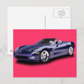 ホットレーシングカー ポストカード (正面/裏面)