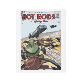 ホットロッド&レーシングカー漫画, 1956 メタルプリント