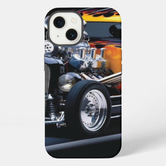 ホットロッド iPhoneケース (裏面)