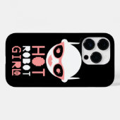 ホットロボットガール Case-Mate iPhoneケース (裏面 (横))