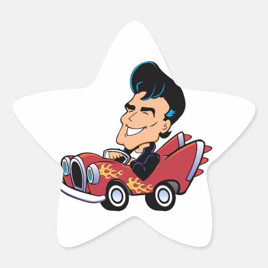 ホットローダー 星シール (正面)