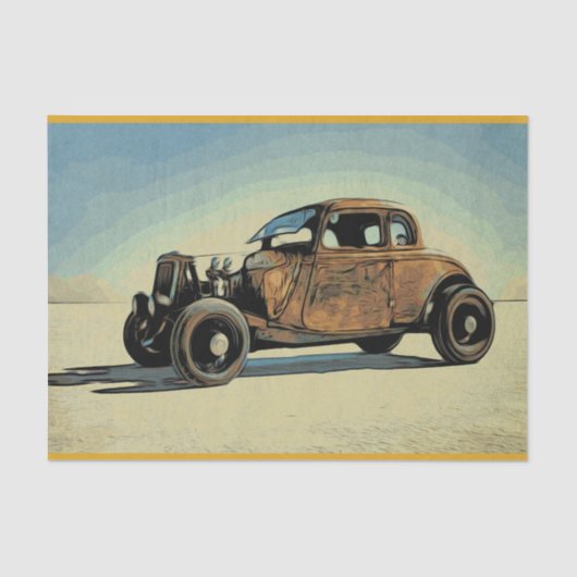 ホットロードカー 薄葉紙 (正面)