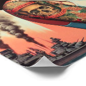 ホットヴィンテージタトゥーピンアップ ポスター (角)