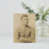 ホットヴィンテージタトゥーマン ポストカード (スタンド正面)