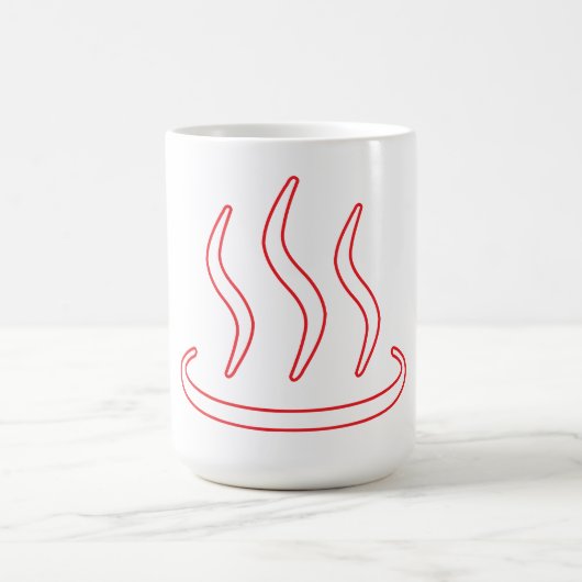 ホット日本の春マグ コーヒーマグカップ (中央)