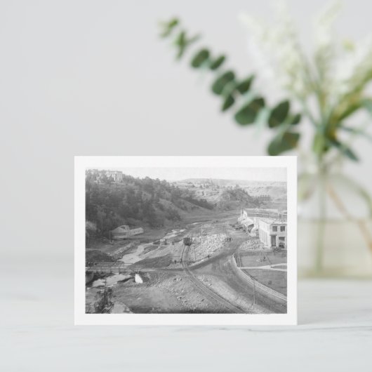 ホット春の表示， SD写真 ポストカード (スタンド正面)