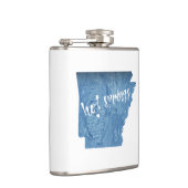 ホット春アーカンスウッドグレイン フラスク (右)