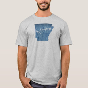 ホット春アーカンスウッドグレイン Tシャツ