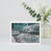 ホット春アーカンソー水の色 – アーカンソー米国 ポストカード (スタンド正面)