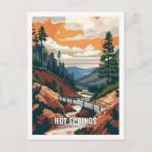 ホット春ズナショナルパークアーカンソーUSA ポストカード (正面)